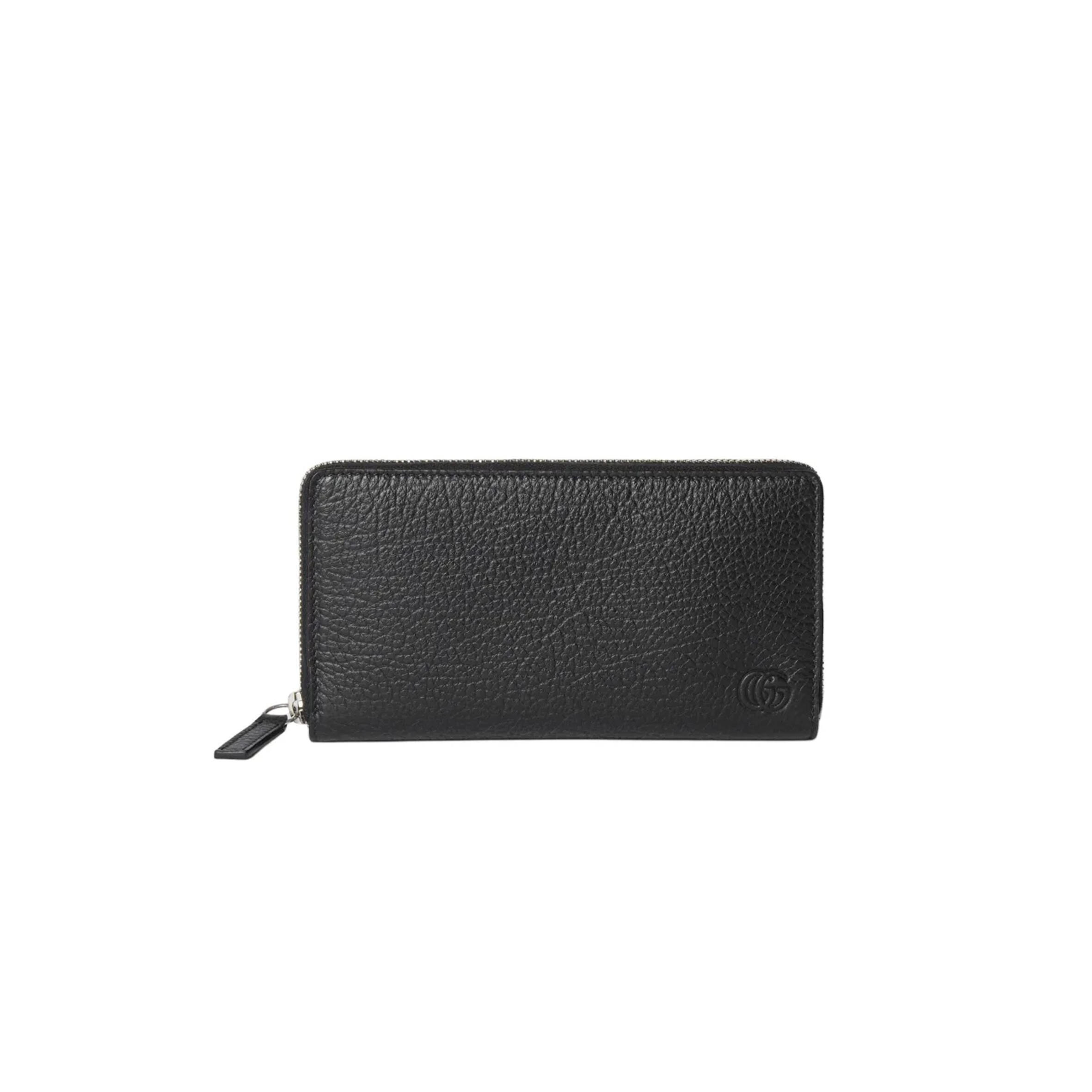 GUCCI GRAINED LEATHER WALLET 800180 (19*10.5*2cm)